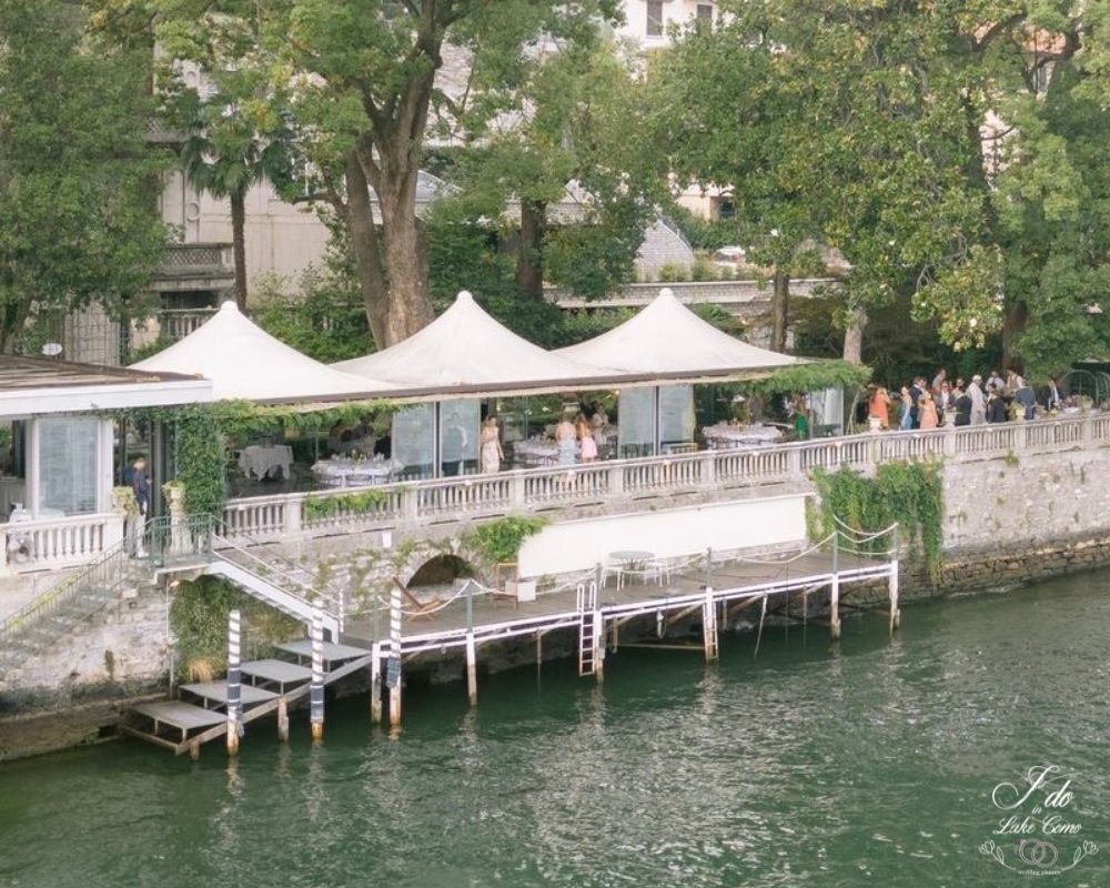 Ristorante Acquadolce wedding venue on lake Como