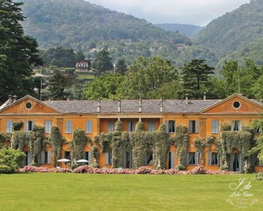 Villa Gastel Visconti wedding venue on lake Como