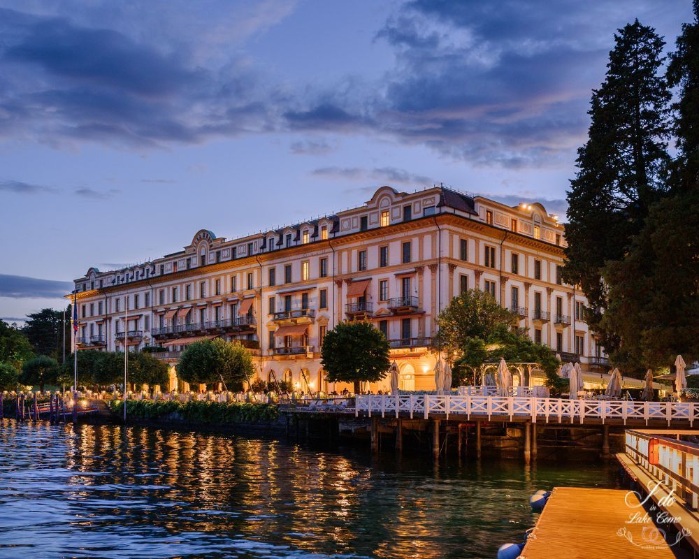 Villa D'Este wedding venue on lake Como