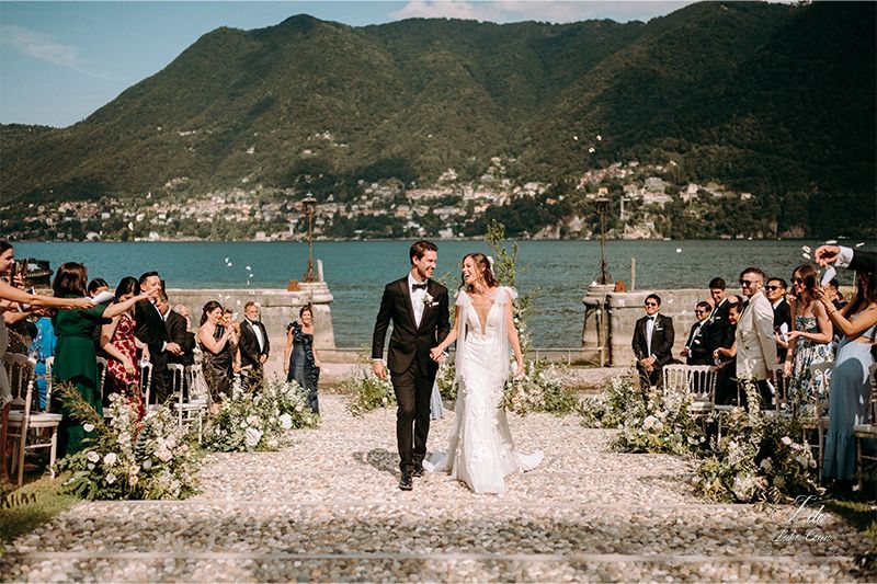 A luxurious wedding at Villa Erba, Lake Como