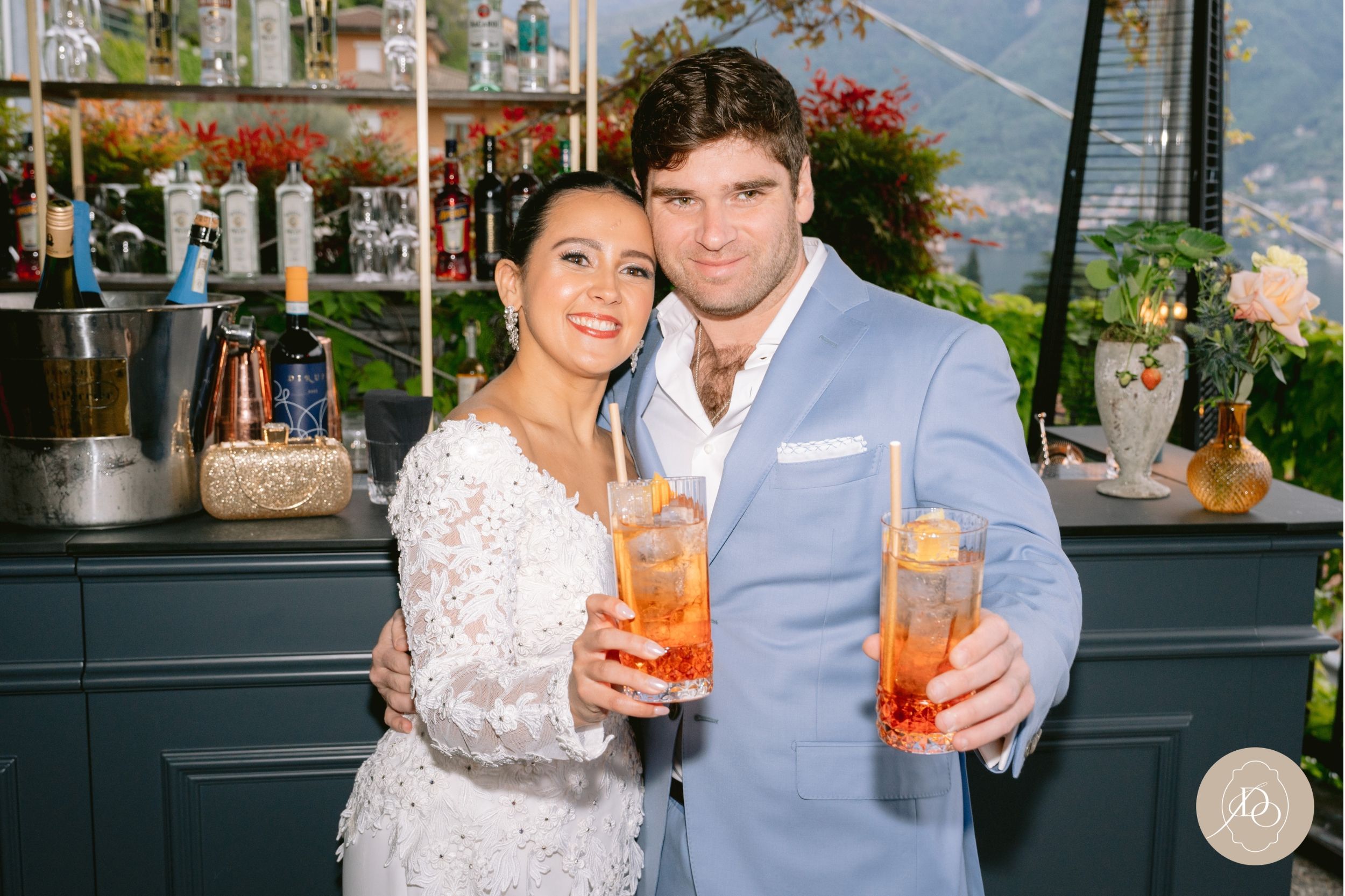 A charming rehearsal dinner at Una Finestra Sul Lago Restaurant, Lake Como