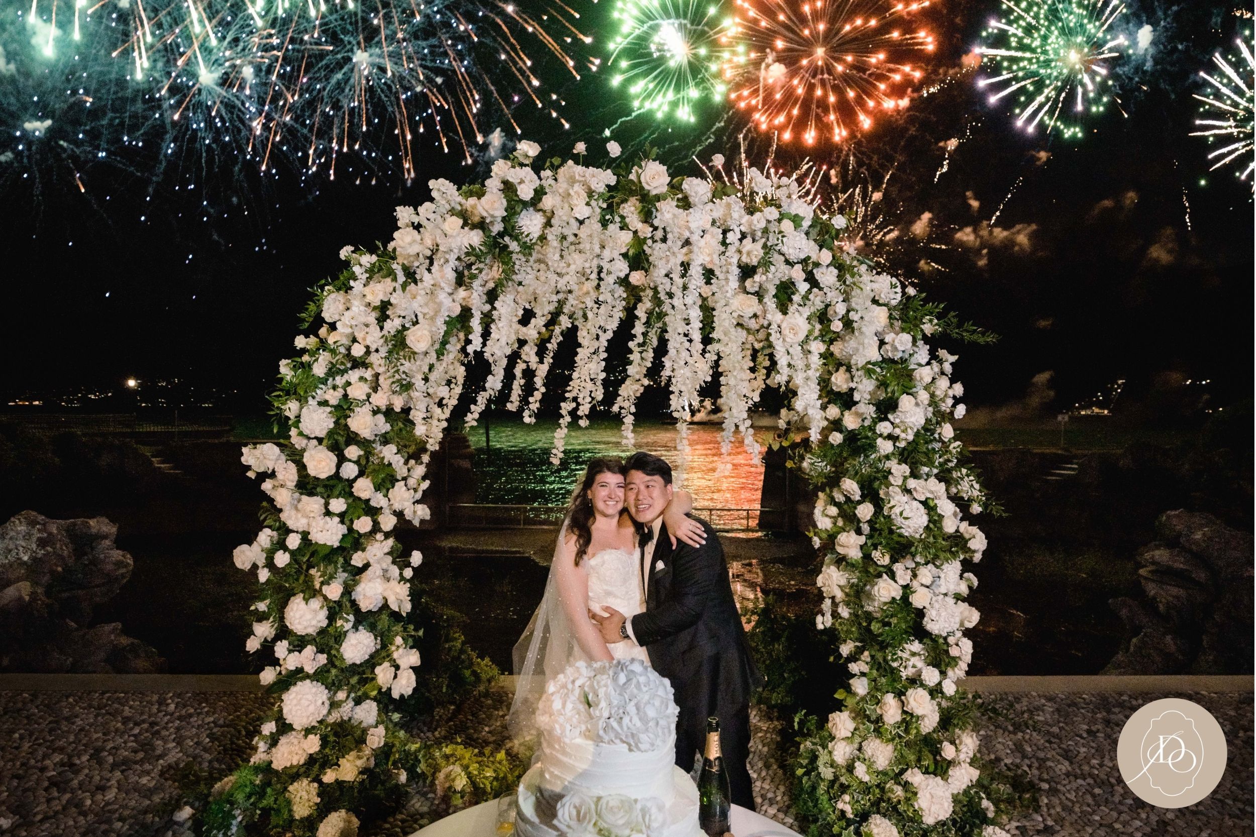 A luxurious wedding at Villa Erba, Lake Como