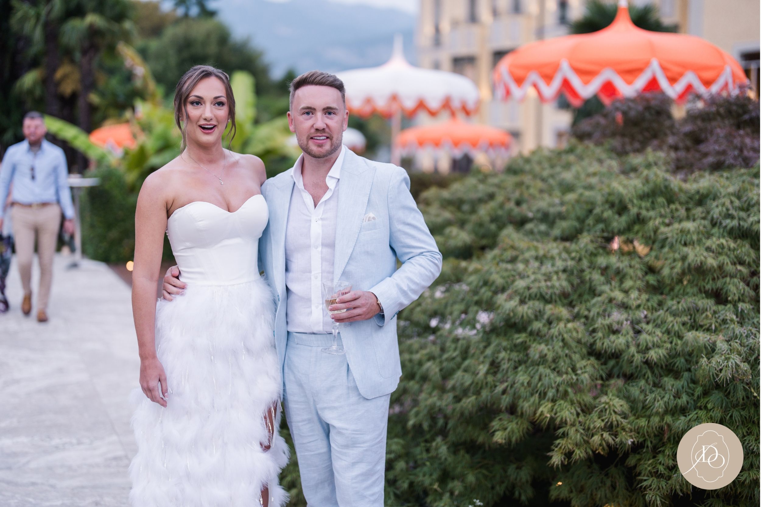 A fun pool party at Grand Hotel Tremezzo, Lake Como