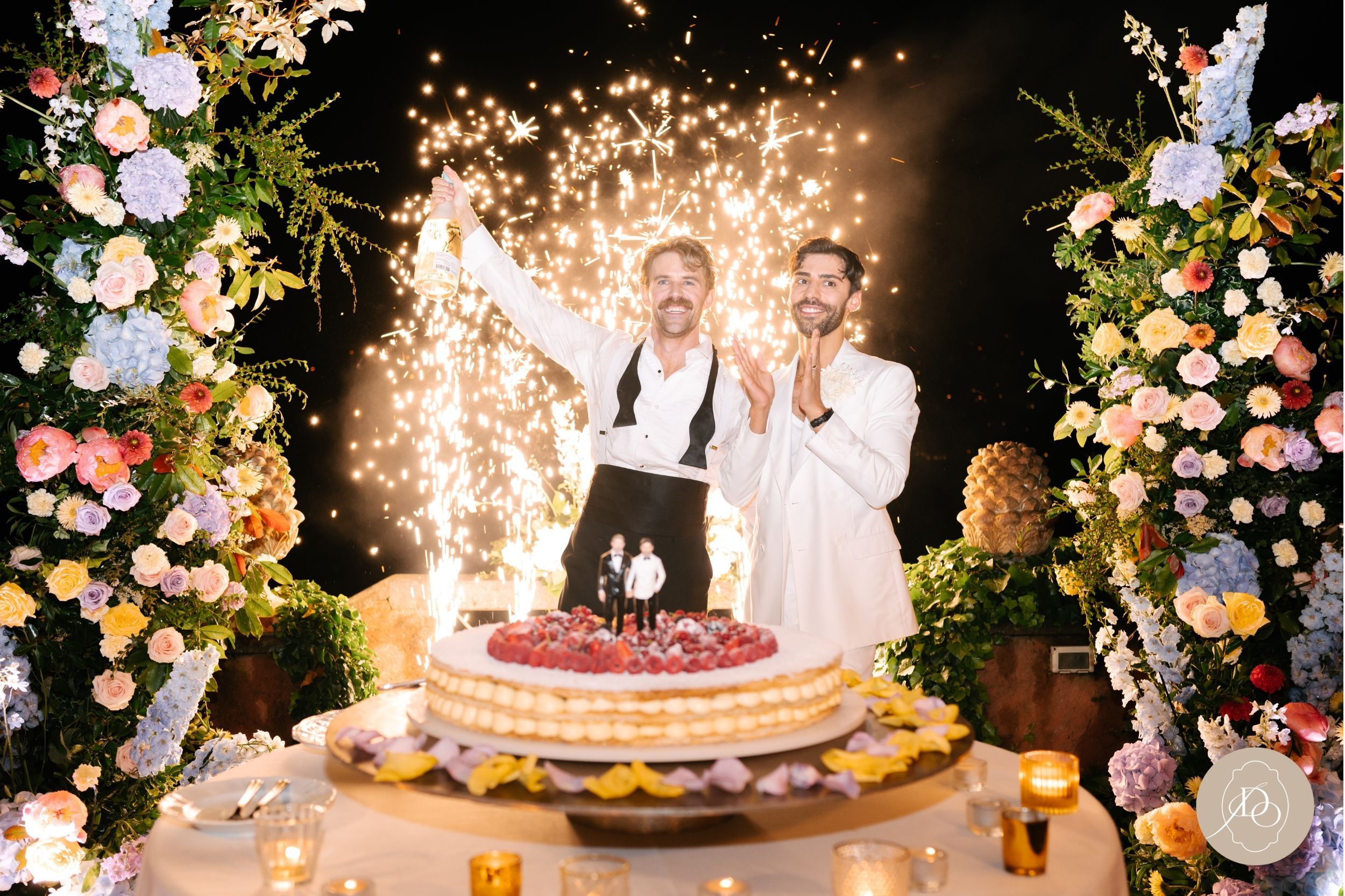 A sweet wedding at Villa Regina Teodolinda