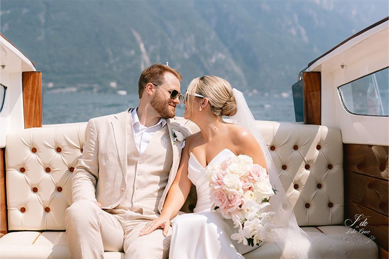 A sweet elopement at Villa Del Balbianello, Lake Como