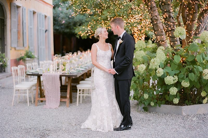 An intimate and romantic wedding at Villa Regina Teodolinda, Lake Como