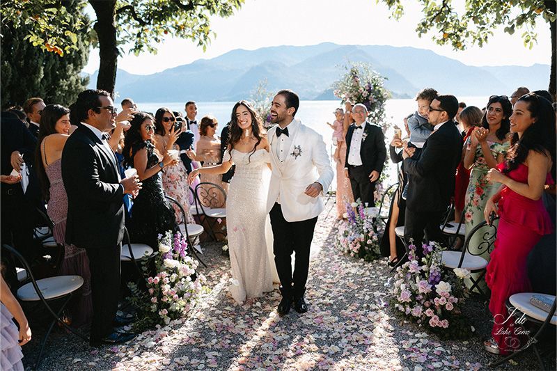 A sweet wedding at Villa Cipressi, Lake Como