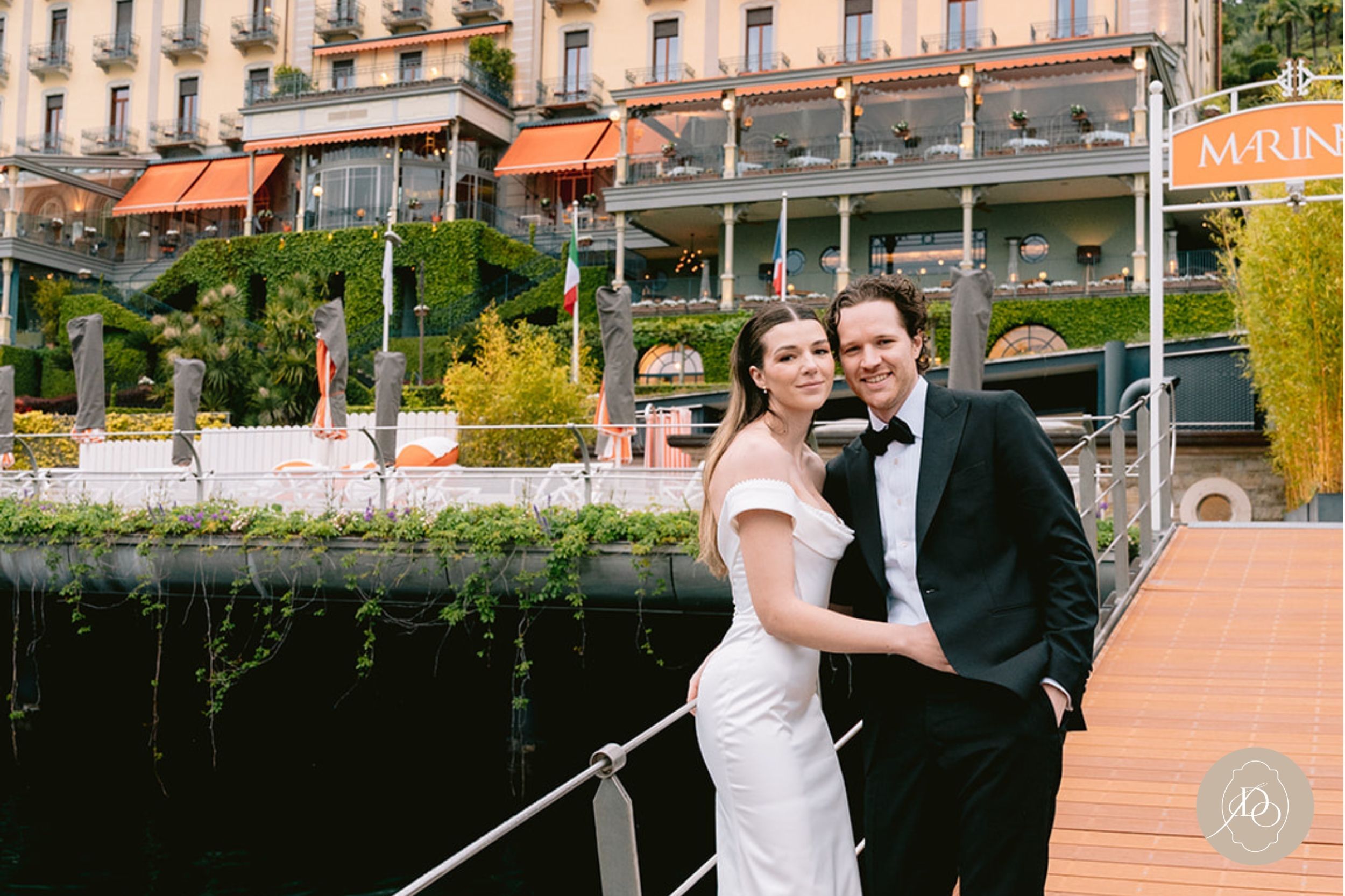 An intimate wedding at Grand Hotel Tremezzo, Lake Como