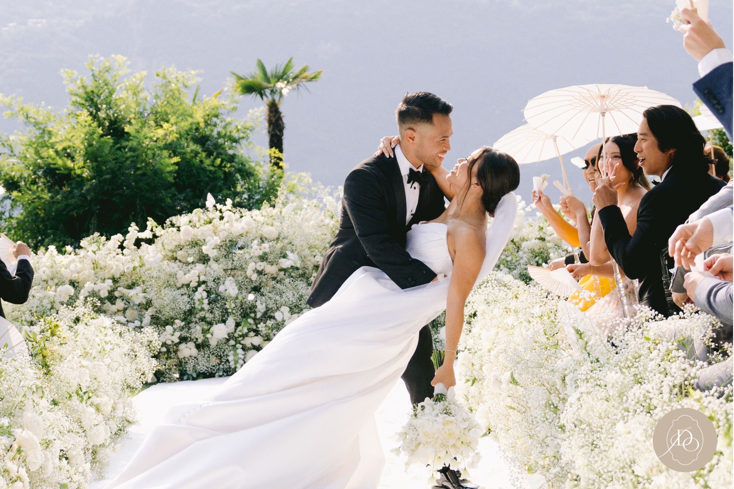An elegant wedding at Villa Lario Resort, Lake Como