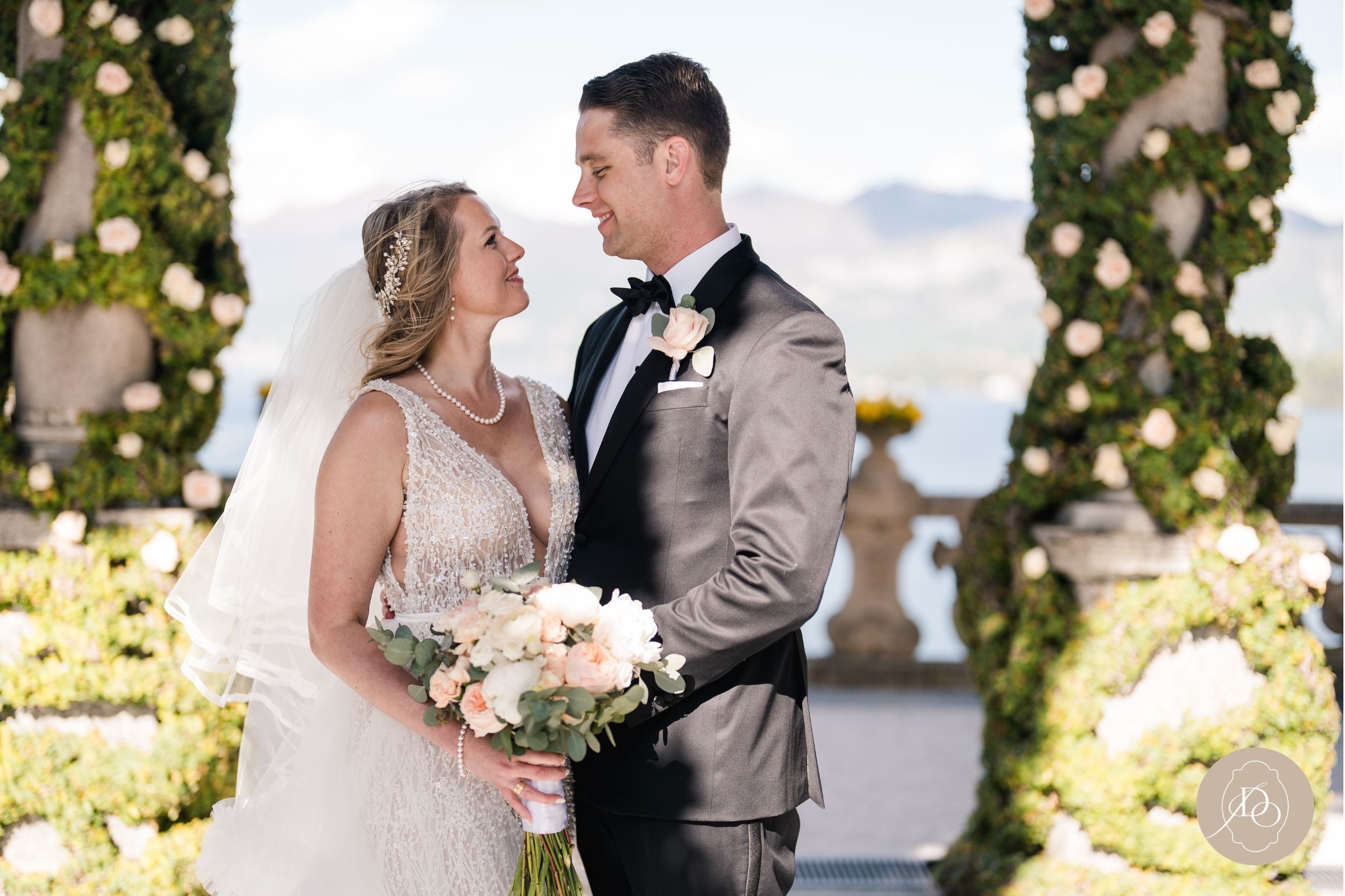 An intimate and romantic wedding at Villa Del Balbianello and Grand Hotel Tremezzo
