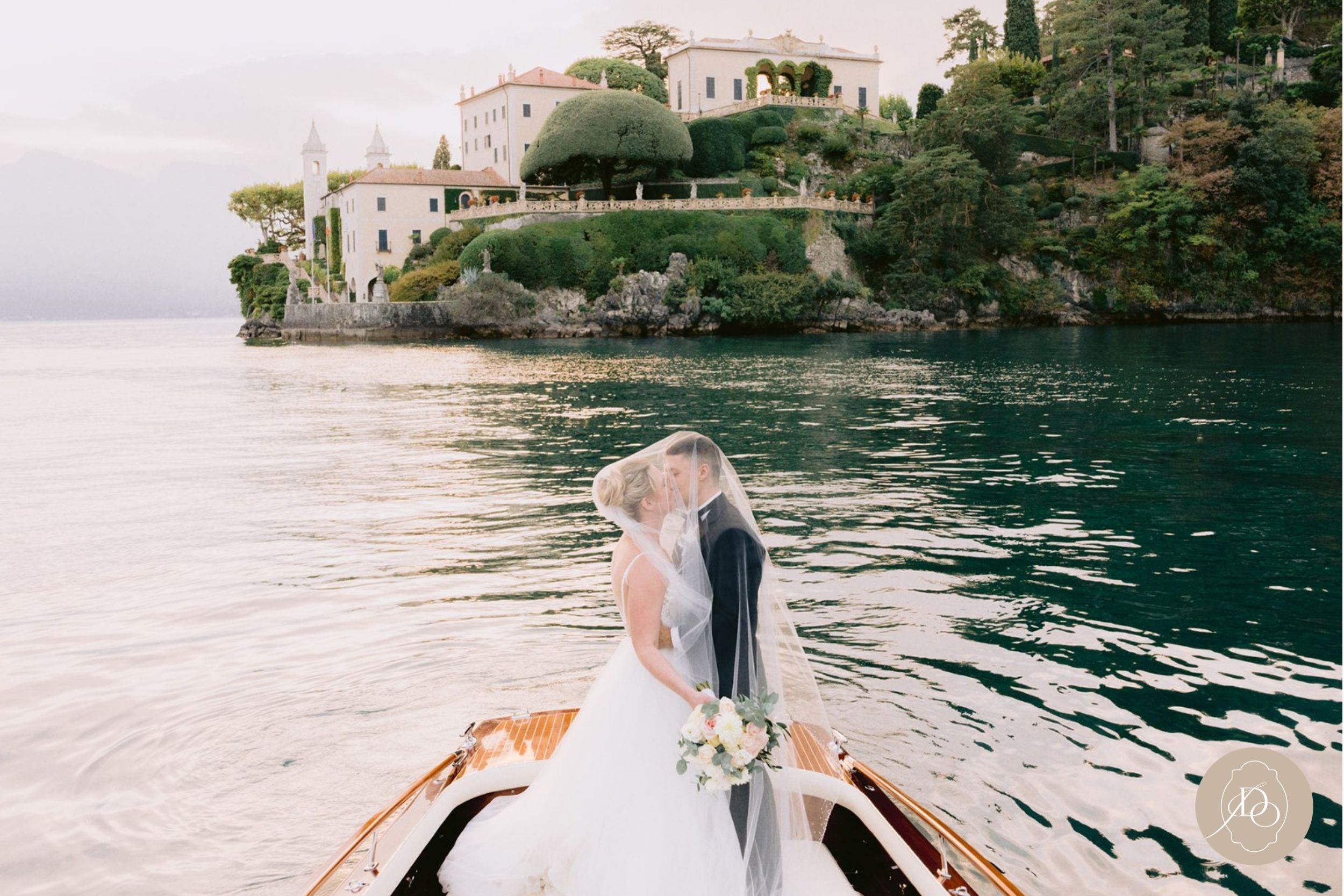 A beautiful wedding at Villa del Balbianello, Lake Como