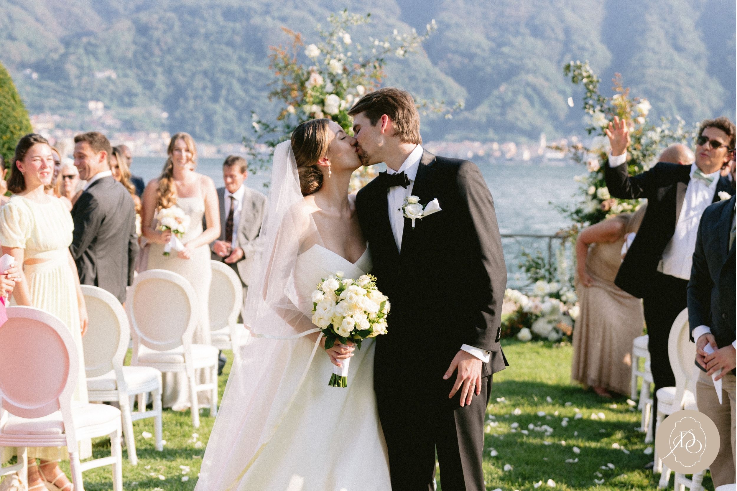The most stunning wedding at Villa Balbiano, Lake Como