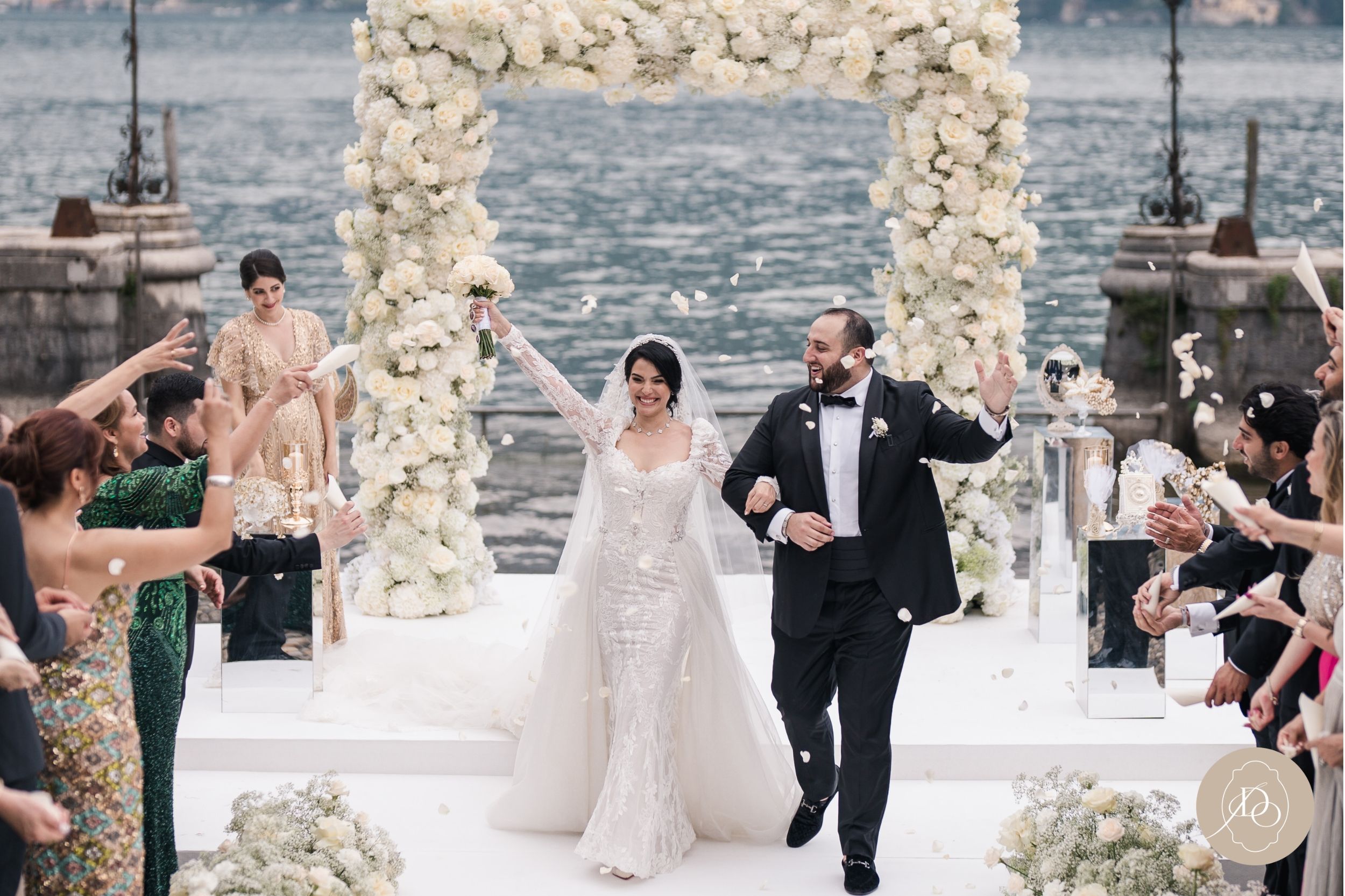 A luxurious wedding at Villa Erba, Lake Como