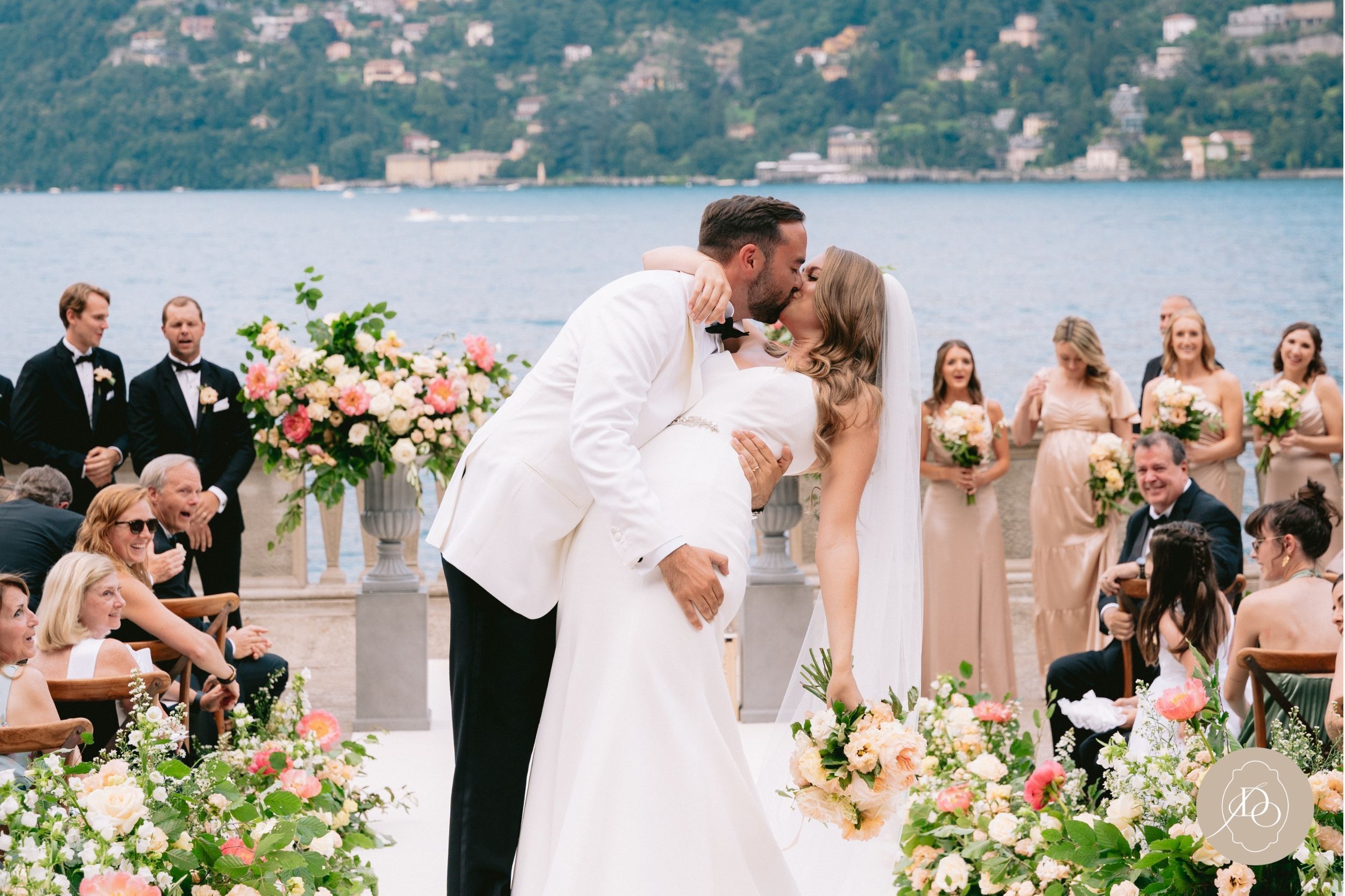 A luxurious wedding at Villa Pizzo, Lake Como