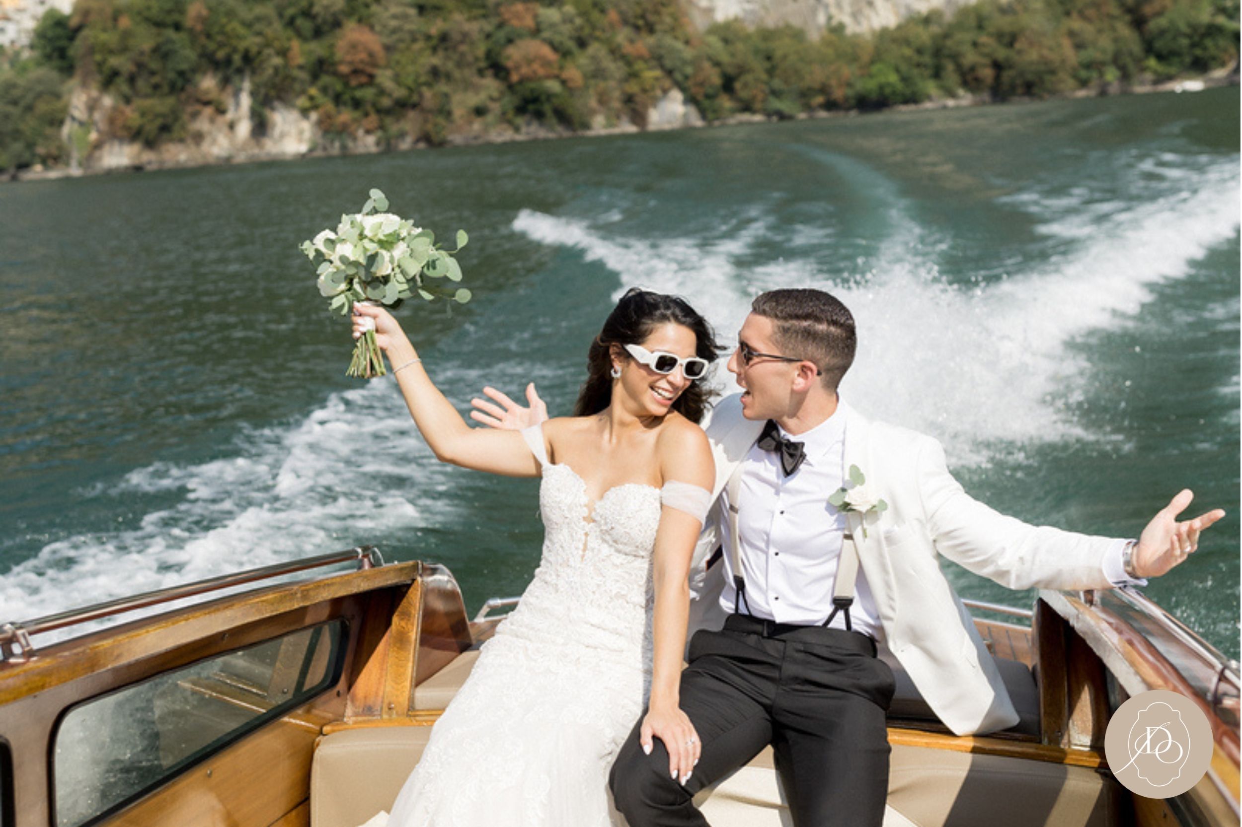 A sweet wedding at Villa Regina Teodolinda