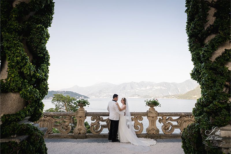 A sweet & intimate wedding at Villa Balbianello, Lake Como wedding in lake Como
