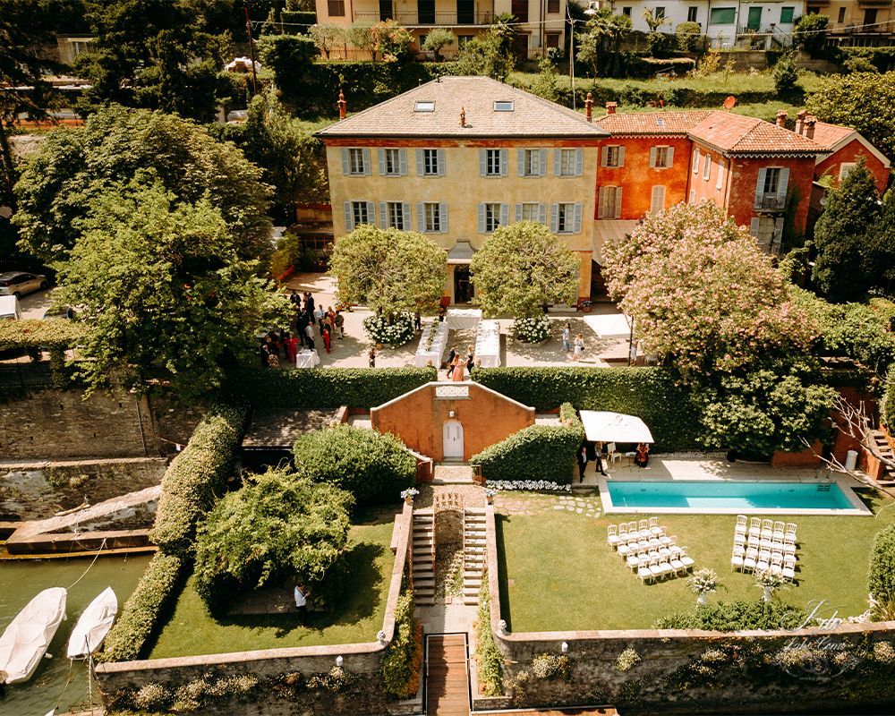 Villa Teodolinda venue for your marriage in lake Como