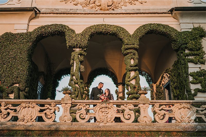 A unique Balbianello Wedding wedding in lake Como