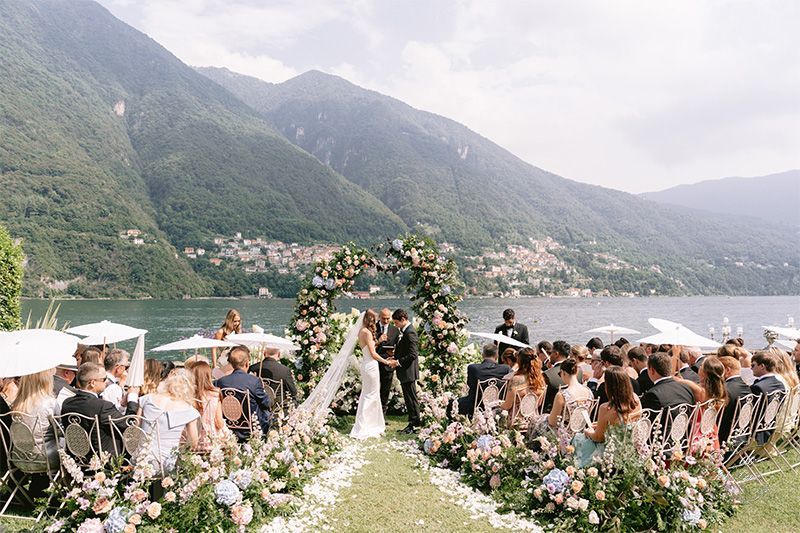 An amazing wedding at Villa Regina Teodolinda