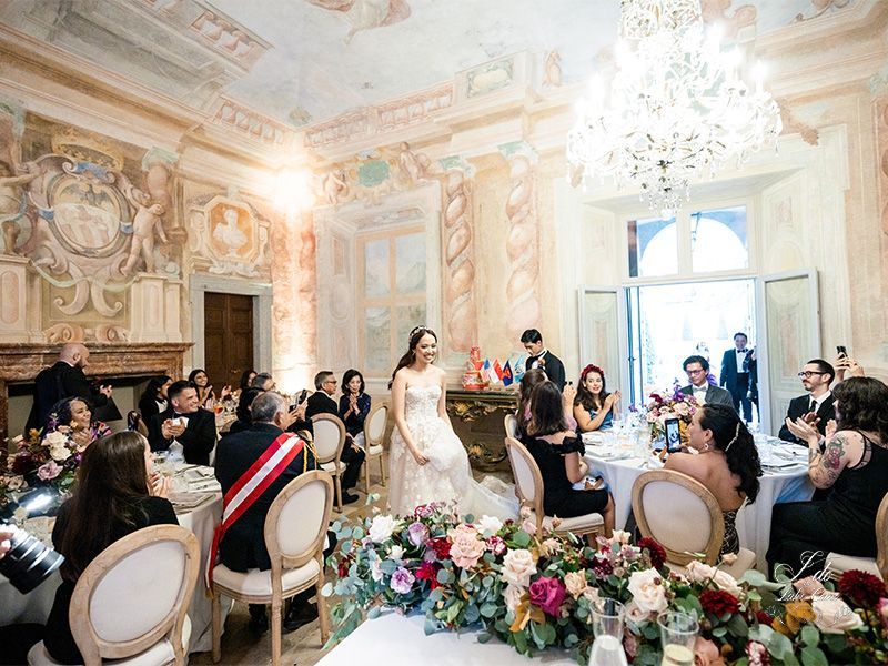 Wedding at Villa Balbiano Lake Como | Lake Como Wedding Planner