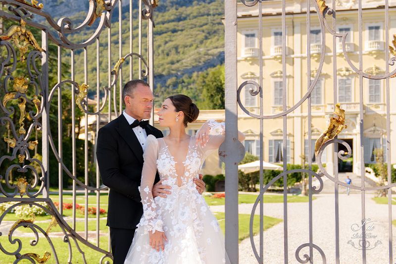 A luxurious wedding at Villa Sola Cabiati, Lake Como wedding in lake Como