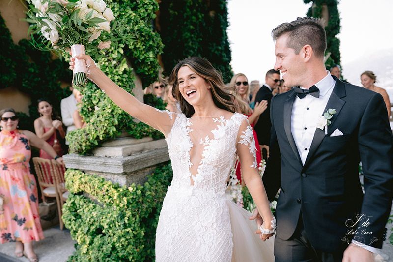 A magical wedding at Villa Balbianello, Lake Como wedding in lake Como