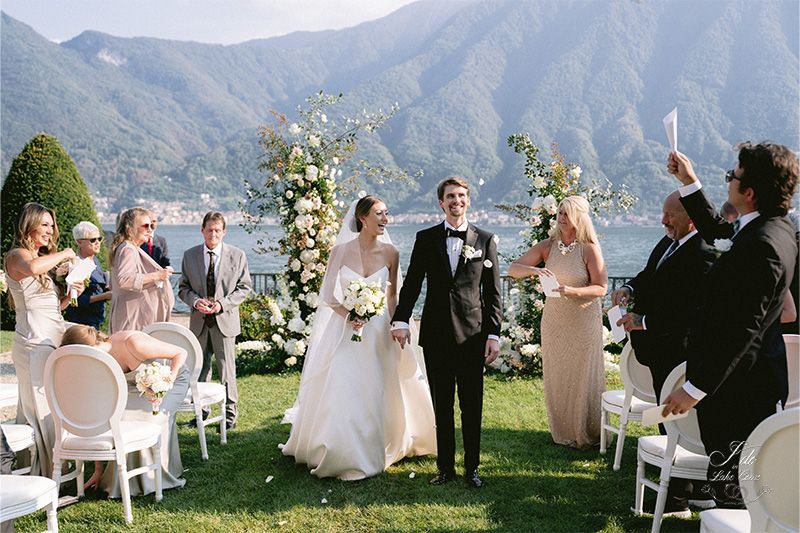 The most stunning wedding at Villa Balbiano, Lake Como
