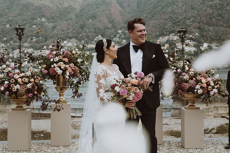 A luxurious wedding at Villa Erba, Lake Como