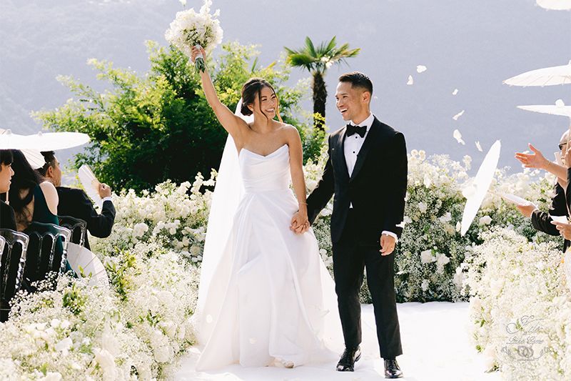 An elegant wedding at Villa Lario Resort, Lake Como