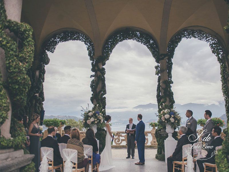 Villa Balbianello wedding venue on Lake Como