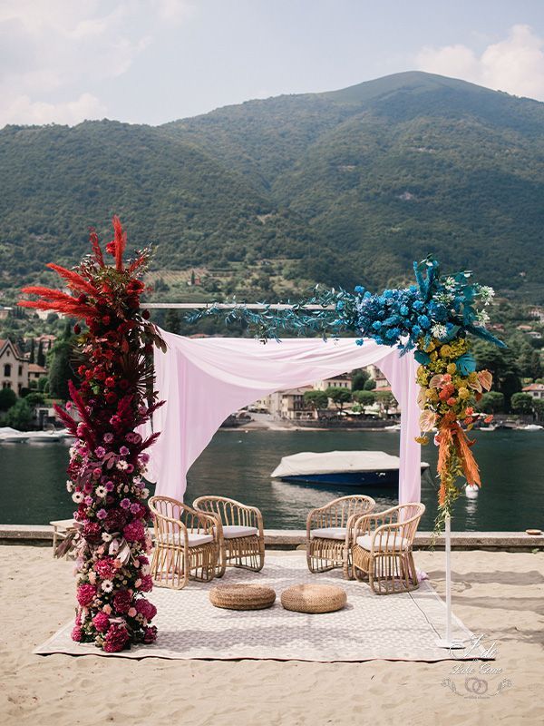 Wedding at Lake Como Lido di Lenno | Lake Como Wedding Planner