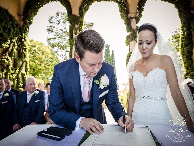 Legal marriage in Lake Como | Lake Como Wedding Planner